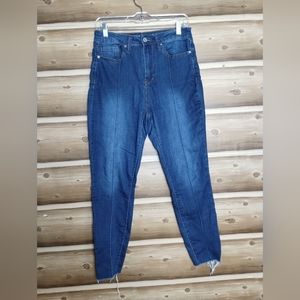 5‎ for $30  S.o.n.g. Curvy súper high Rise skinny ankle jeans size 7/28